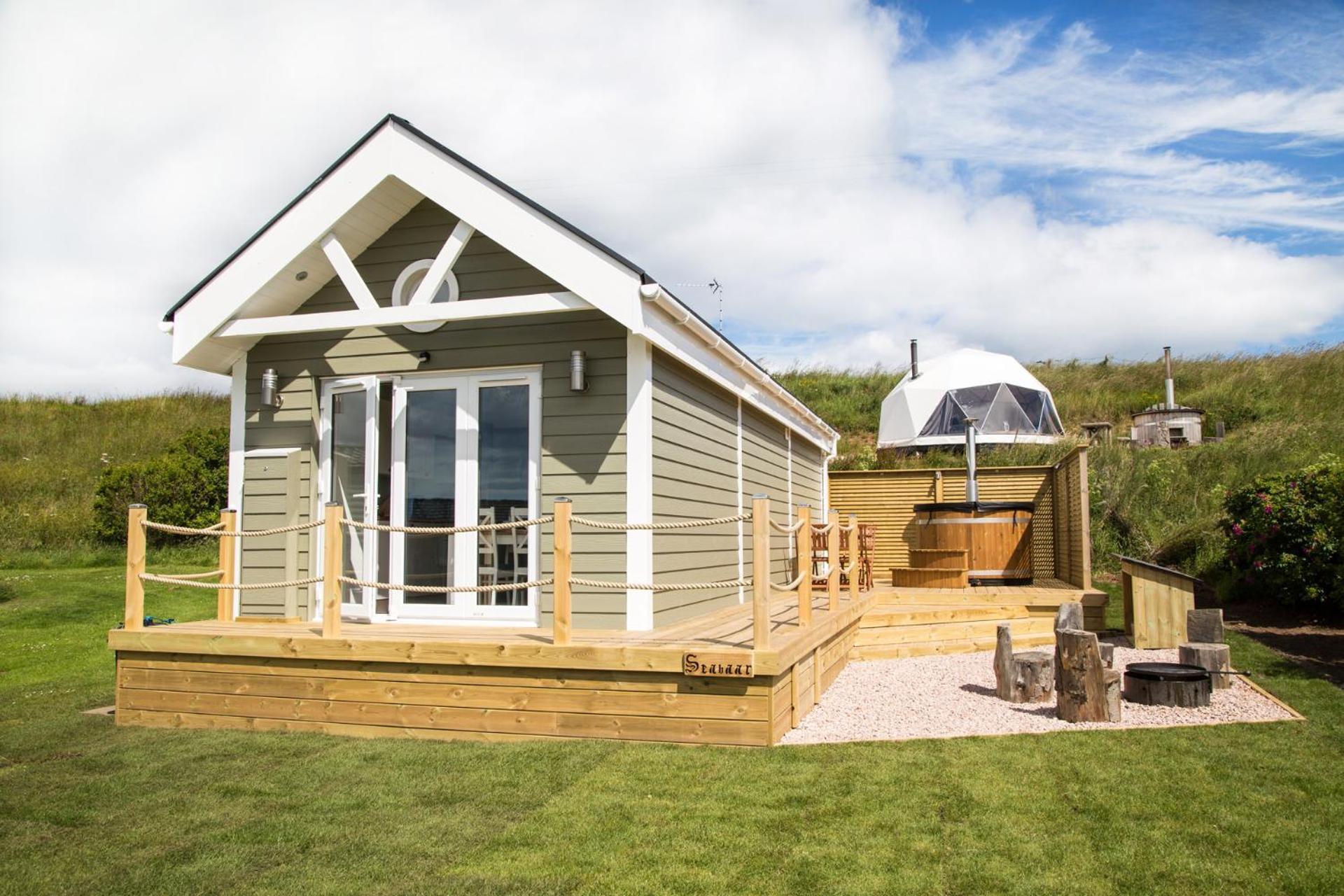 Sauchope Links Holiday Lodge And Glamping Park Crail Εξωτερικό φωτογραφία